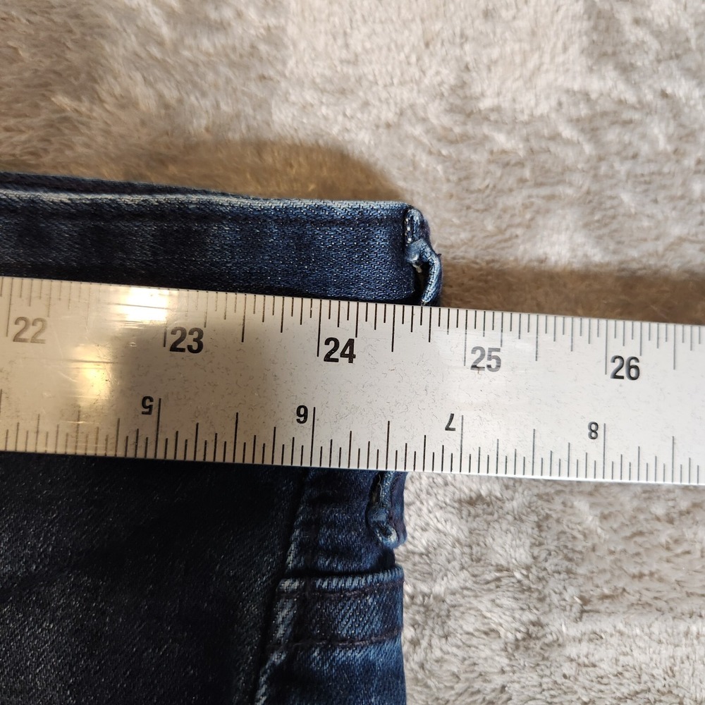 Calvin Klein Jeans Women's 49X29 (Tag 50X30) High-Rise Straight Leg Blue 41AN785 - Picture 2 of 16